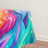 Nappe Paysage onirique de dauphins vibrant – Psychedeliq (In Situ)
