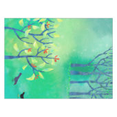Nappe Paysage vert moderne (Devant (Horizontal))