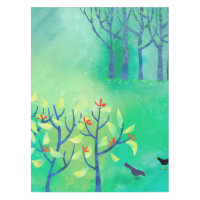 Paysage vert moderne