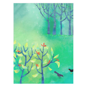 Nappe Paysage vert moderne