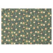 Nappe Peach Dark Grey Mariage Rose Floral (Devant (Horizontal))