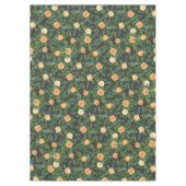 Nappe Peach Dark Grey Mariage Rose Floral (Devant)