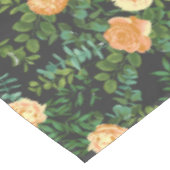 Nappe Peach Dark Grey Mariage Rose Floral (Angle)