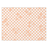 Nappe Peach Fuzz Cherry En vichy Motif (Devant (Horizontal))
