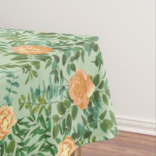 Nappe Peach Green Mariage Spring Pastel