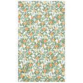 Nappe Peach Peony Rose Floral Mariage (Devant)