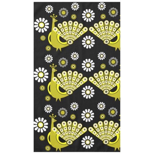 Nappe Peacock Bird Art graphique (Devant)