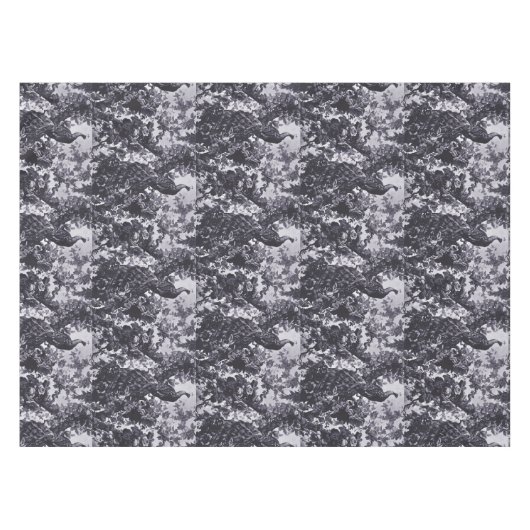 Nappe Peacocs En Jardin Rose Motif Bleu (Devant (Horizontal))