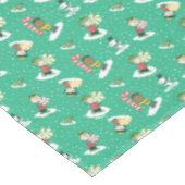 Nappe Peanuts Peppermint Dreams Snowflake Motif (Angle)