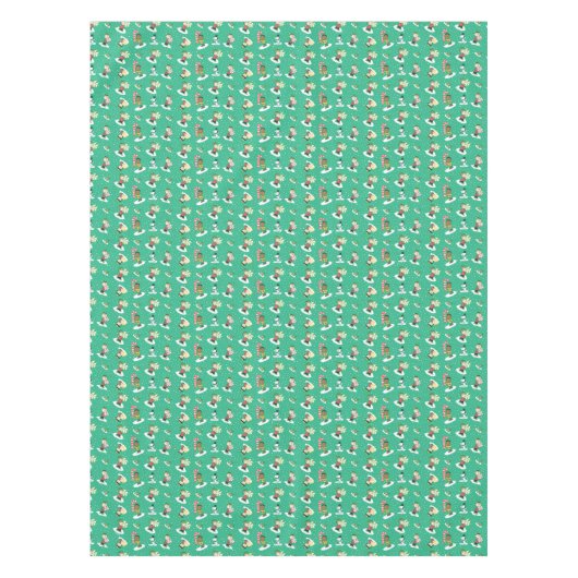 Nappe Peanuts Peppermint Dreams Snowflake Motif (Devant)