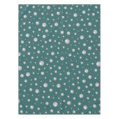 Nappe Pearl Pattern on Transformative Teal Background (Devant)