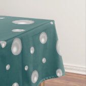 Nappe Pearl Pattern on Transformative Teal Background (In Situ)