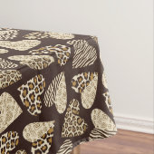 Nappe Peau d'animal avec des coeurs (In Situ)