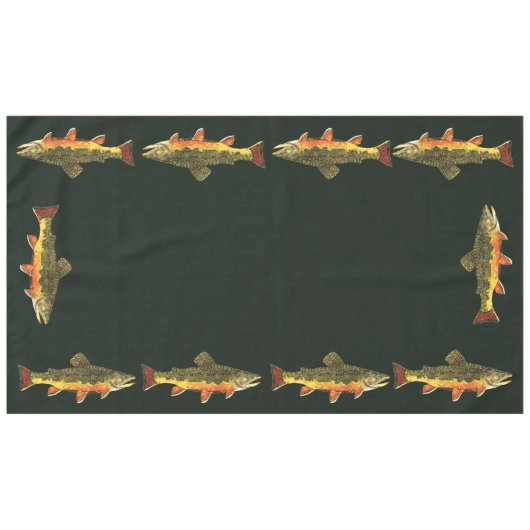 Nappe Pêche à la truite (Devant (Horizontal))