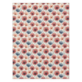 Nappe Pêche de Bourgogne et Poppie bleue (Devant)