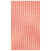 Nappe Pêche et canneberge Chevron (Devant)