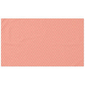 Nappe Pêche et canneberge Chevron (Devant (Horizontal))
