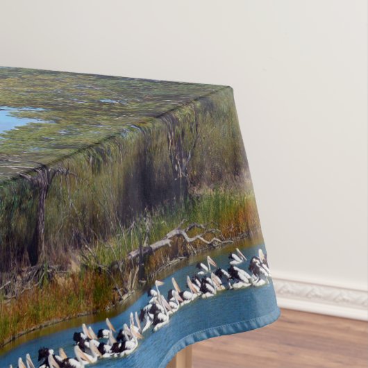 Nappe "Pêcheurs de River Murray : un rassemblement pélic (In Situ)