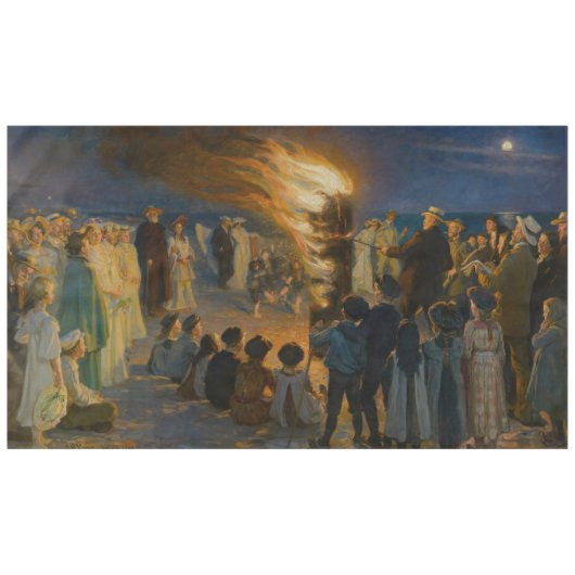 Nappe Peder Severin Kroyer - Bonfire de la veille du mil (Devant (Horizontal))