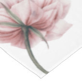 Nappe Peine rose, belle, peintre à la main, moderne, chi (Angle)