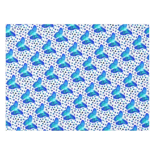 Nappe peinte à la main de papillon (Devant (Horizontal))