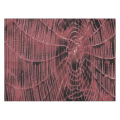 Nappe Peinture Abstraite D'Un Cobweb Magenta Rose (Devant (Horizontal))