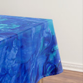 Nappe Peinture acrylique bleu or jaune d'Artsy Cobalt (In Situ)