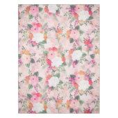 Nappe Peinture d'aquarelle rose romantique (Devant)