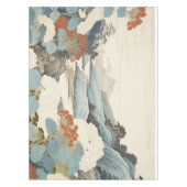 Nappe Peinture de jardin d'Hydrangea à l'extérieur. (Devant)