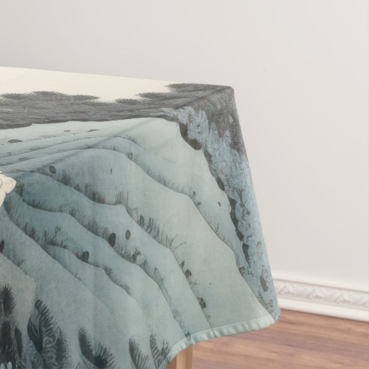 Nappe Peinture de jardin d'Hydrangea à l'extérieur. (In Situ)