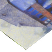 Nappe Peinture de maison bleue (Angle)