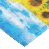 Nappe Peinture de tournesols (Angle)