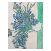 Nappe Peinture impressionniste vase d'iris de Van Gogh (Devant)