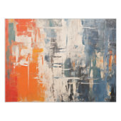 Nappe Peinture Numérique Abstraite Carrefour Chromatique (Devant (Horizontal))
