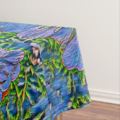 Nappe Peinture pourpre de fleur (In Situ)