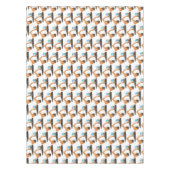 Nappe Pelleteuse orange mignonne dessin animé (Devant)