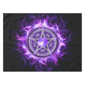 Nappe Pentagramme mauve-lune (Devant (Horizontal))