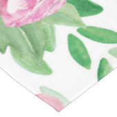 Nappe Peonies d'aquarelle rose (Angle)