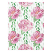 Nappe Peonies d'aquarelle rose (Devant)