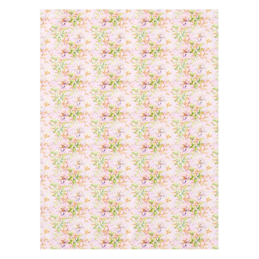 Nappe Peony Botanique Floral Rose (Devant)