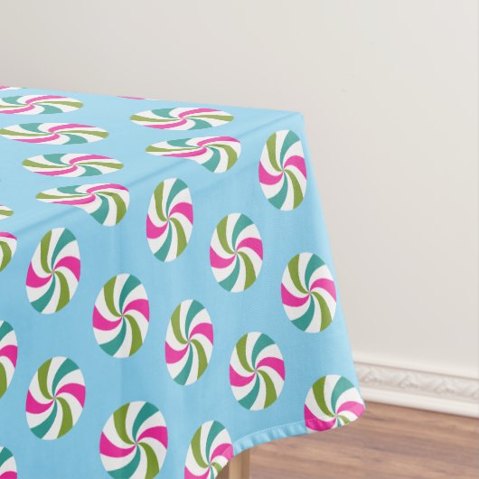 Nappe Peppermenthe bleu de Noël (In Situ)