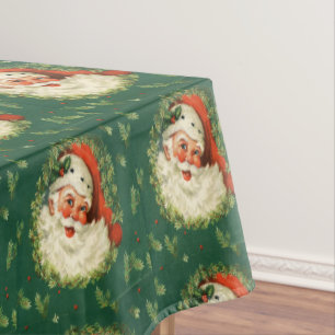 Nappe Père Noël adorable, Noël
