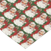 Nappe Père Noël adorable, Sucre de canne Noël (Angle)