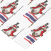 Nappe Père Noël Avec Drapeau De Thaïlande (Angle)