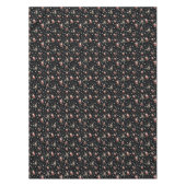 Nappe Père Noël de golf sur noir (Devant)