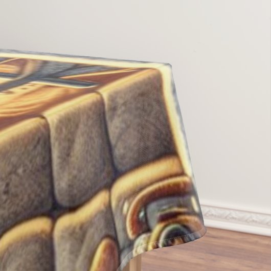 Nappe Père Noël dort Noël (In Situ)