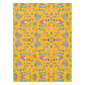 Nappe Père Noël hawaïenne tropicale jaune (Devant)