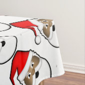 Nappe Père Noël noir gai (In Situ)