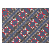 Nappe Père Noël Paws Arrive À Town Mare Rottweiler Xmas (Devant (Horizontal))