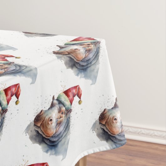 Nappe Père Noël Petit Hippo (In Situ)